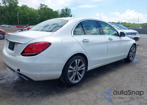 2020 Mercedes-Benz C 300 из США, поврежденный, VIN WDDWF8DB1LR543088